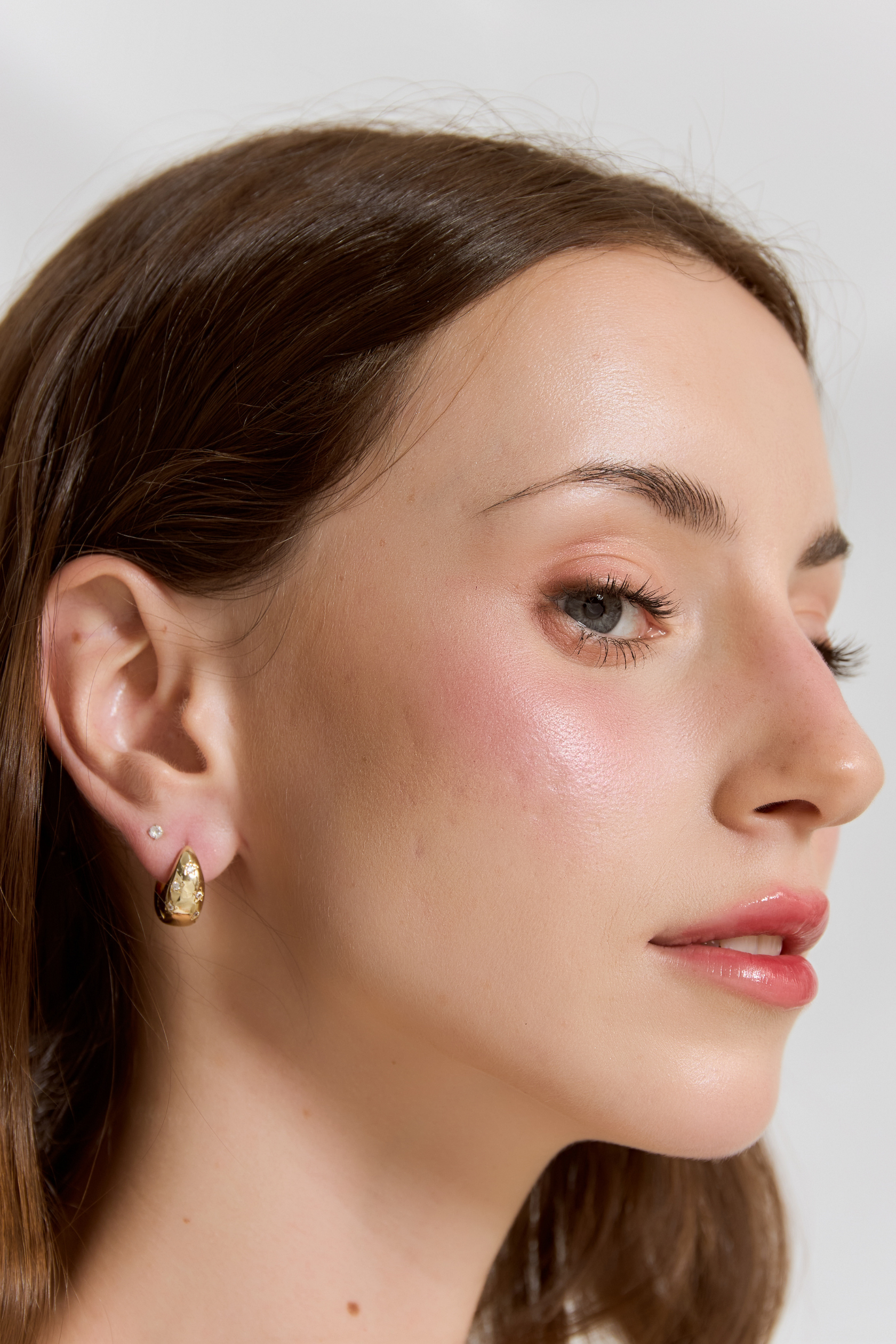 MIDI MELLOW HOOP EARRINGS